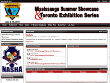 Tablet Screenshot of mississaugasummershowcase.com